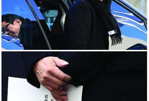 사망 나흘 전 3번째 경찰 출석한 이선균(위 사진), 문화예술인들의 성명서            [연합뉴스 자료사진]