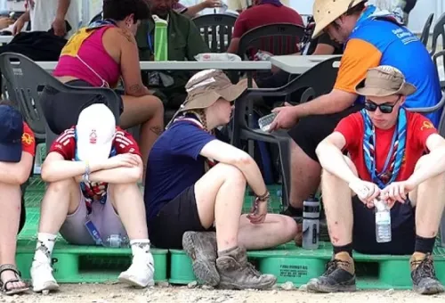 2023 새만금 세계스카우트잼버리에 참가한 잼버리에 참가한 미국, 벨기에 대표단이 조기 철수를 결정했다.