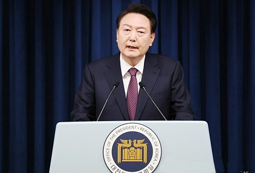 2030 엑스포 부산 유치 실패 관련 담화하는 윤석열 대통령