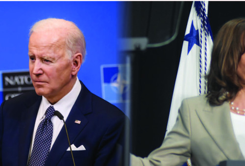 조 바이든 미국 대통령(왼쪽), 카멀라 해리스 부통령