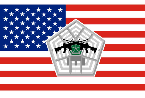 국방부 성조기 이미지 