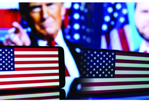 도널드 트럼프 미국 대통령 당선인과 JD 밴스 부통령 당선인