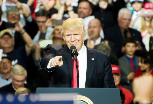 도널드 트럼프 미국 대통령