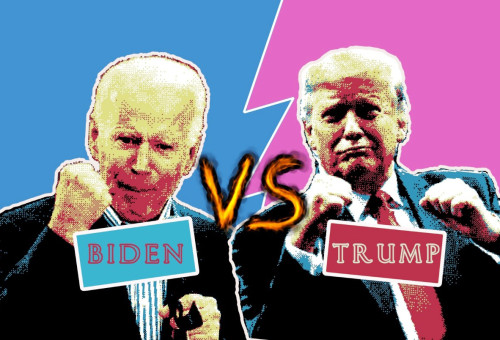 트럼프 전 대통령과 바이든 대통령