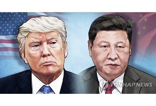 미국 트럼프 대통령 - 중국 시진핑 국가주석 (PG)